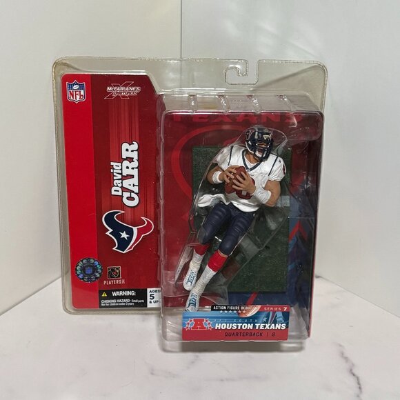 David Carr Houston Texans McFarlane SportsPicks Series 7 Action Figure – NIB - Picture 1 of 8